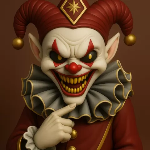 Evil Clown Jester
