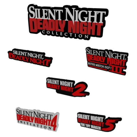 3D MULTICOLOR LOGO/SIGN - Silent night, Deadly Night Movie Titles Collection MEGAPACK