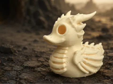 TrailQuackers Baby Dragon Duck Skeleton Jeep Duck!