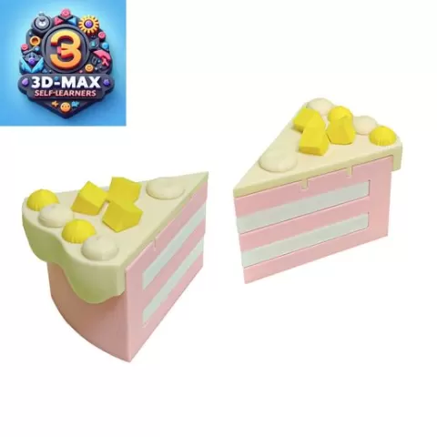 4-Cheese cubes cake