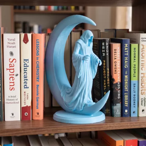 Dementor Inspired Moon Statue 🌙