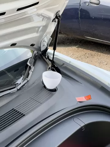 Tesla model 3 Windshield Washer Funnel - Compact, Vented
