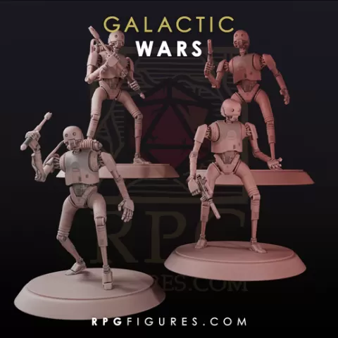 Galactic Wars | X-7 Patrol Mech Squad