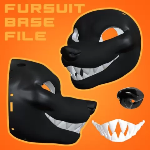 Fursuit Base - Toothy Grin