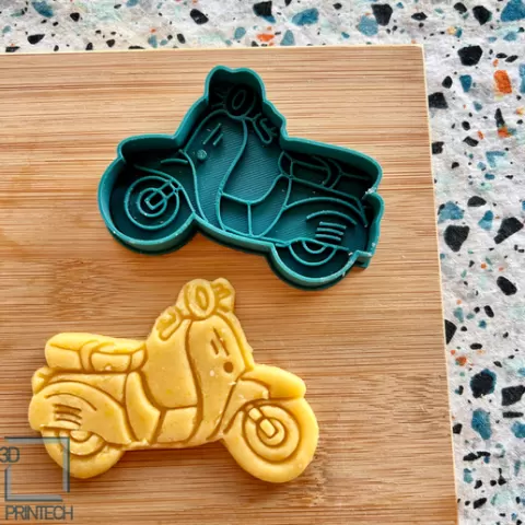 Vespa Scooter Cookie Cutter