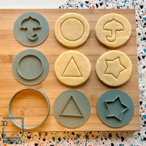 Squid Game Cookie Cutter Set