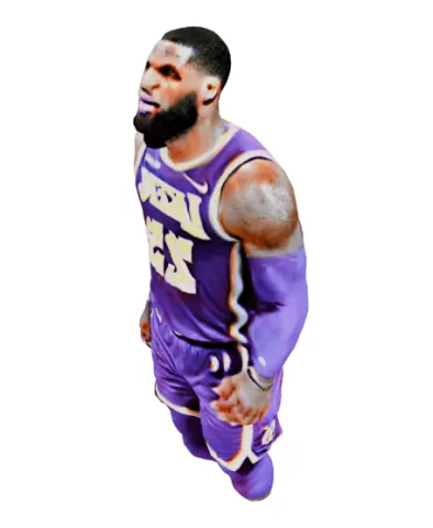 LeBron James Lakers 23.glb