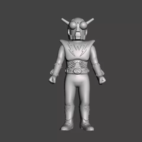 FAN ART SUPER INFRA-MAN 1975 SOFUBI