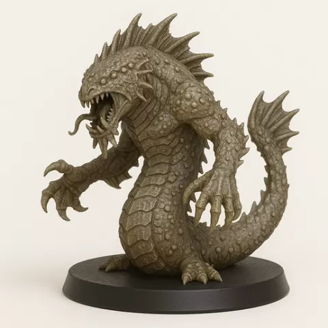 Abyssal Leviathan Spawn – DnD Enemy 32mm