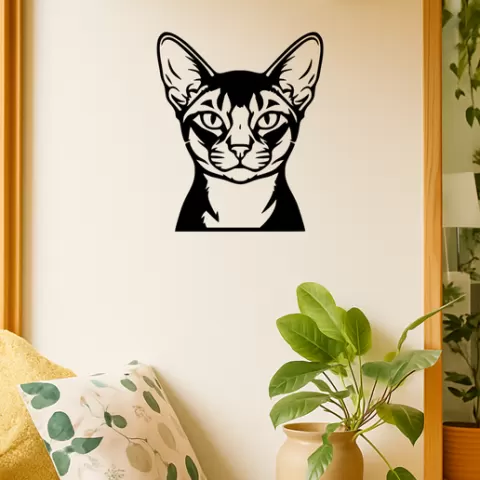 Abyssinian — Wall Art SVG