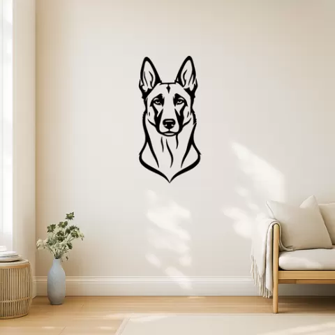 Belgian Malinois — Wall Art SVG