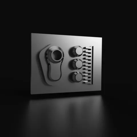 Chest Communicator or Greeblie of the Scarif Rebel Marine
