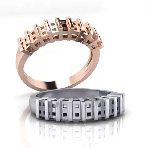 prince cut jewelry ring