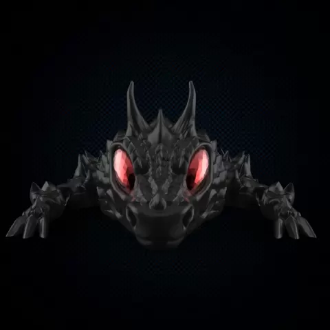 Aqua Scale Flexi Dragon - 3Dprintster
