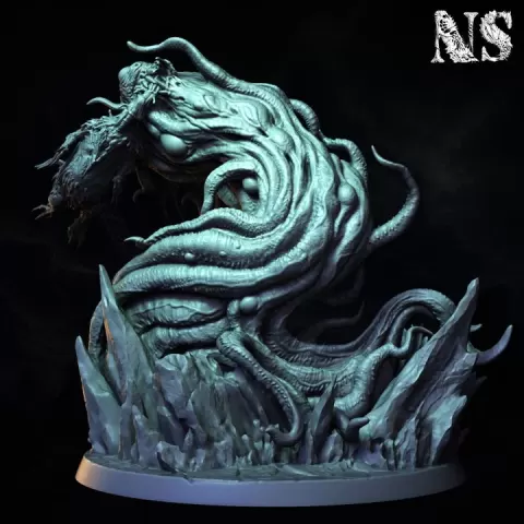 At the mountains of madness part 01 - Hunting Shoggoth by NS Miniatures