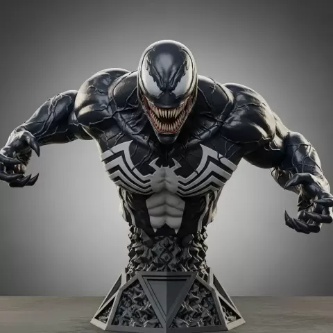Venom Busto - 3DImpresions