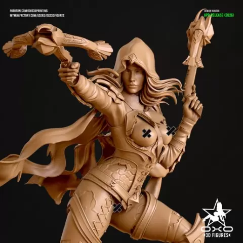 Demon Hunter Miniature Figure (ALT)