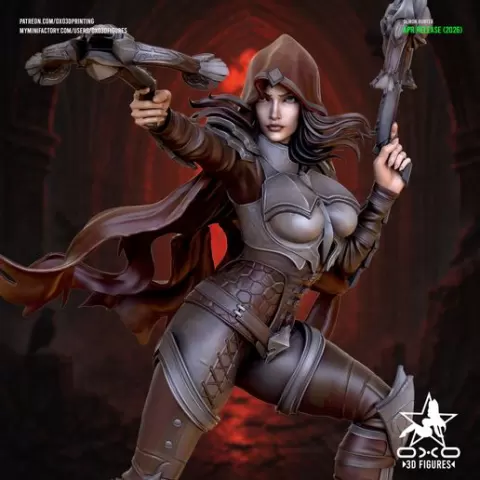 Demon Hunter Miniature Figure