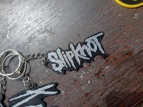 Slipknot Keychain Llavero . - TREXDETH