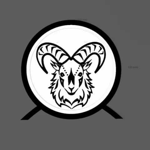 capricorn astro lamp