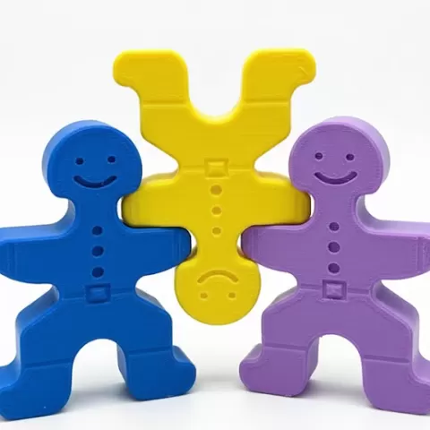 Family of 3D Balancers - Anti-Stress Toy and Gravity Puzzle