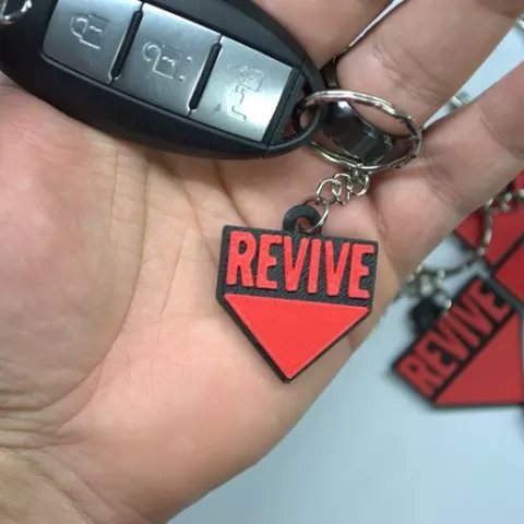 COD Revive Icon Keychain