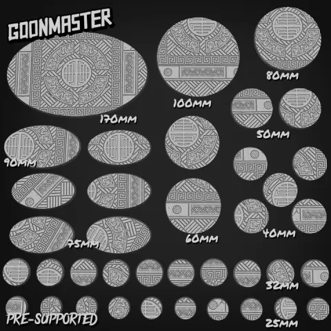 Jade Dragon Palace Base Set by Goon Master