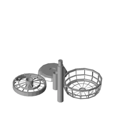 disc golf net