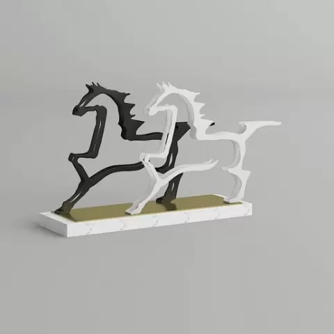 Horse In The Wind Decor