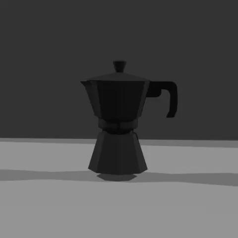 Mokapot 3d model