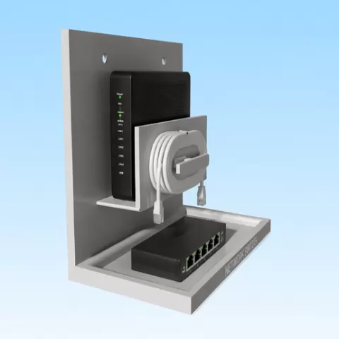 Modem Organizer