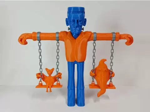 Frankenstein Swing Set