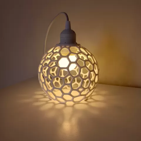 Voronoi Transformer Bulb Lamp