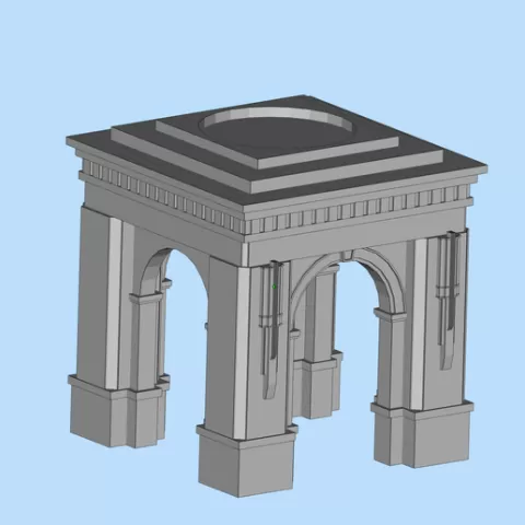 70 Outdoor Viewing Pavilion Garden Sunshine Pavilion Outdoor Landscape Pavilion Miniature Scene Model