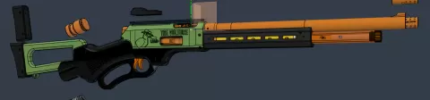 The Vulture - Lever Action Dart Blaster