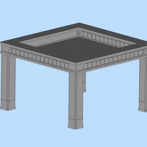 52 Outdoor Viewing Pavilion Garden Sunshine Pavilion Outdoor Landscape Pavilion Miniature Scene Model