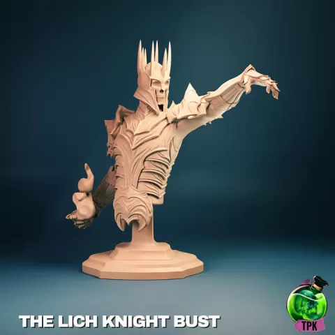 The Lich Knight Bust by TPK Lab