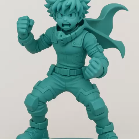 Izuku Midoriya (Deku) – My Hero Academia Fan Art 3D Printable Figure