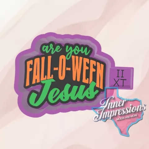 Fall-o-Ween Jesus Freshie Mold