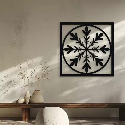 Snowflake Wall Decor Art