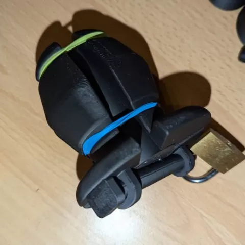 Adjustable anal plug, butt plug, anal lock
