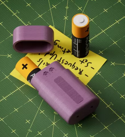 AA Travel Battery case