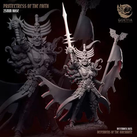 Protectress of the Faith | Duchess Letania | The Ivreanate by Goetia Miniatures