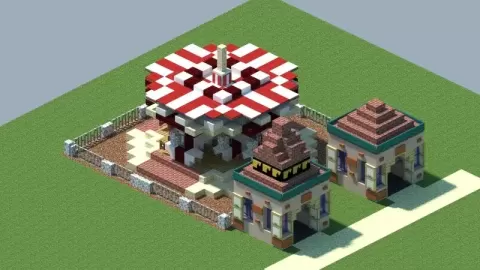 Minecraft Merry Go Round