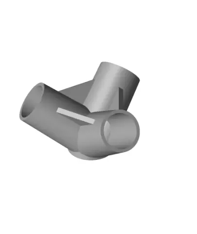 Corner piece for a tent