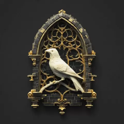 Bird wall art - CuriuM