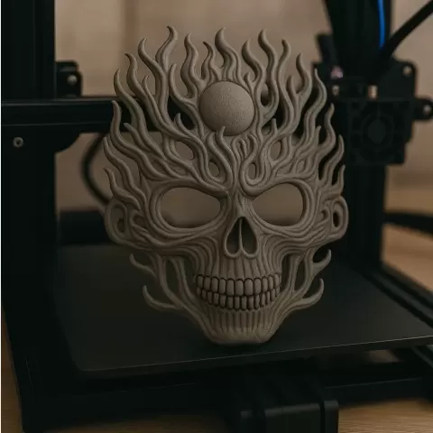 Inferno Mask - PRINTSTUDIO