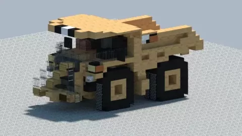 Minecraft CAT 793F Mining Truck