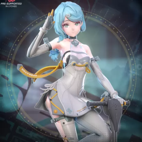 Seed - Zenless Zone Zero Game Figure for 3D Printing