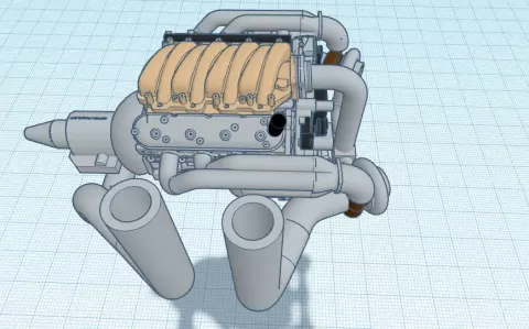 engine - Only 3D Prints